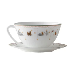 Wik & Walsøe Julemorgen Story Tekopp Med Fat Best