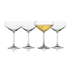 Lyngby Glas Juvel Champagneglass Coupe 34 Cl 4-Pakning Fashion