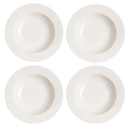 Scandi Living Kalk Dyp Tallerken 23 Cm 4-Stk. Fashion