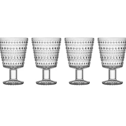 Iittala Kastehelmi Drikkeglass Pa Fot 26 Cl 4-Stk. Outlet