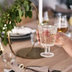 Iittala Kastehelmi Drikkeglass Pa Fot 26 Cl 4-Stk. Outlet