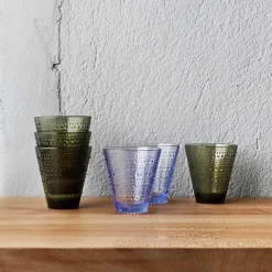 Iittala Kastehelmi Glass 30 Cl 2-Stk Mosegronn Discount