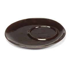 Serax La Mere Skal Til Kaffekopp O14,5 Cm 2-Pakn. Dark Brown Clearance