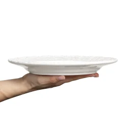 Mateus Lace Tallerken 25 Cm Hvit Outlet