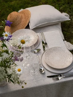 Mateus Lace Tallerken 20 Cm Sand Discount