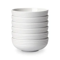 NJRD Lines Skal O16 Cm 6-Stk. Hvit Outlet