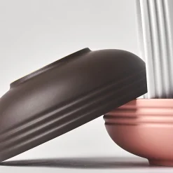 NJRD Lines Skal O16 Cm 6-Stk. Brun New