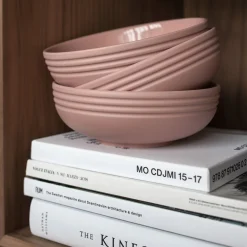 NJRD Lines Skal O16 Cm 6-Stk. Rosa Sale