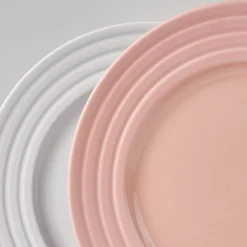 NJRD Lines Tallerken O21 Cm 6-Stk. Rosa New