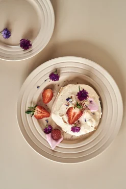 NJRD Lines Tallerken O27 Cm 6-Stk. Beige Best