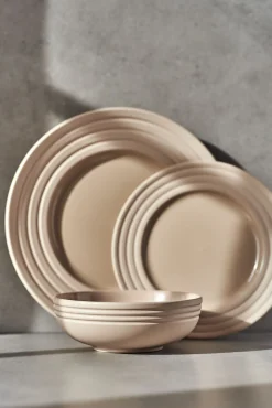 NJRD Lines Tallerken O27 Cm 6-Stk. Beige Best