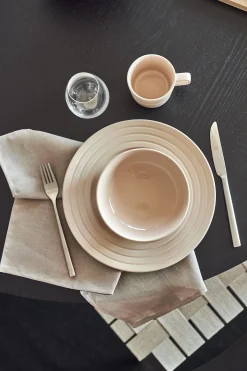 NJRD Lines Tallerken O27 Cm 6-Stk. Beige Best