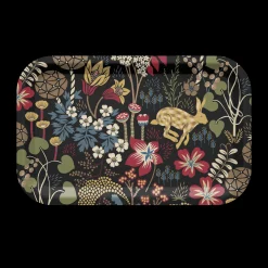 Arvidssons Textil Lyckeflykt Brett 21 X 33 Cm Rod-Brun New