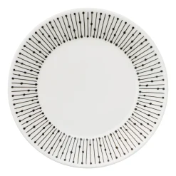 Arabia Mainio Sarastus Skal O 11,5 Cm Svart-Hvit Outlet
