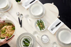 Arabia Mainio Sarastus Skal O 11,5 Cm Svart-Hvit Outlet