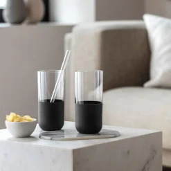 Villeroy & Boch Manufacture Rock Longdrinkglass 30 Cl 4-Pakning Hot