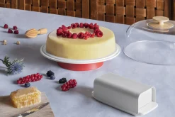 Alessi Mattina Kakefat Med Glasskuppel Fashion