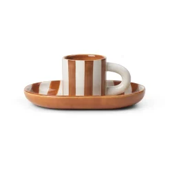 Ferm LIVING Milu Barneservise 2 Deler Terracotta Clearance