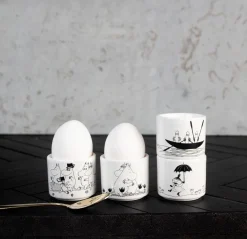 Pluto Design Mummitrollet Eggeglass 4 Deler Fashion