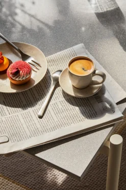 Broste Copenhagen Nordic Vanilla Espressokopp Med Fat 5 Cl New