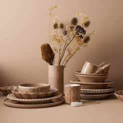 Mateus Oyster Ostronskal 31 Cm Cinnamon Discount