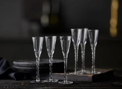 Lyngby Glas Paris Snapsglass 2,5 Cl 6-Pakning Clearance