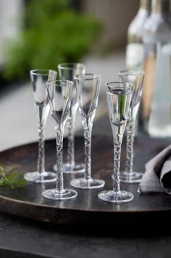 Lyngby Glas Paris Snapsglass 2,5 Cl 6-Pakning Clearance