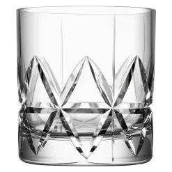 Orrefors Peak Old Fashioned Glass 4-Stk. Clearance