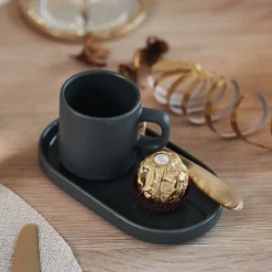 Blomus Pilar Espressokopp Med Fat 2-Stk. Agave Green Best