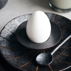 House Doctor Pion Eggeglass 4-Stk. Svart-Brun Online