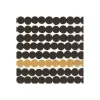 Marimekko Rasymatto Serviett 33X33 Cm 20-Pakning Svart-Gull Outlet