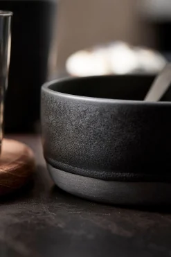 Aida Raw Skal O13,5 Cm Titanium Black New