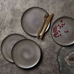 Aida Raw Tallerken O23 Cm Forest Brown Outlet