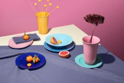 Lyngby Porcelæn Rhombe Dyp Tallerken O 24,5 Cm Hot