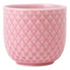 Lyngby Porcelæn Rhombe Eggeglass O 5 Cm Rosa Fashion