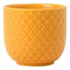 Lyngby Porcelæn Rhombe Eggeglass O 5 Cm Gul Online