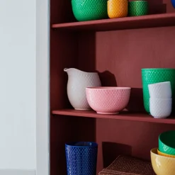 Lyngby Porcelæn Rhombe Eggeglass O 5 Cm Gul Online