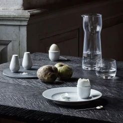 Lyngby Porcelæn Rhombe Eggeglass, 2-Stk. Outlet