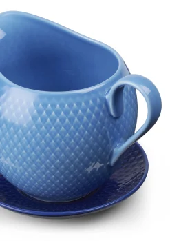 Lyngby Porcelæn Rhombe Sausmugge 67 Cl Bla Best