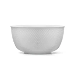 Lyngby Porcelæn Rhombe Serveringskal O 22 Cm Hvit Online