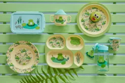 RICE Melamin Barnetallerken O22 Cm Frog Best
