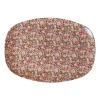 RICE Melamintallerken 22X30 Cm Fall Flower Fashion