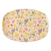 RICE Melamintallerken 16,5X23 Cm Wild Flower Best