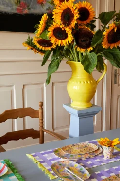 RICE Melamintallerken 16,5X23 Cm Wild Flower Best