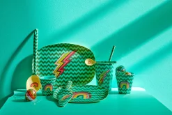 RICE Melamintallerken 22X30 Cm Zig Zag Fashion