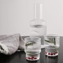 Ferm LIVING Ripple Karaffel Klar Online