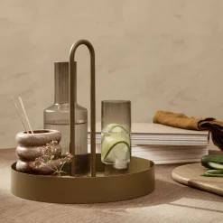 Ferm LIVING Ripple Long Drink Glass 4-Pakk Smoked Grey Sale