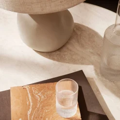 Ferm LIVING Ripple Verrines Serveringsglass 14 Cl 4-Stk. Clear Clearance