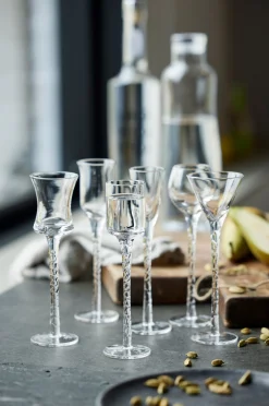 Lyngby Glas Rom Snapsglass 2,5 5 Cl 6 Deler Clearance