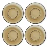 HK Living 70'S Glassware Kaffefat O 10,6 Cm 4-Pakning Mud Brown Best
